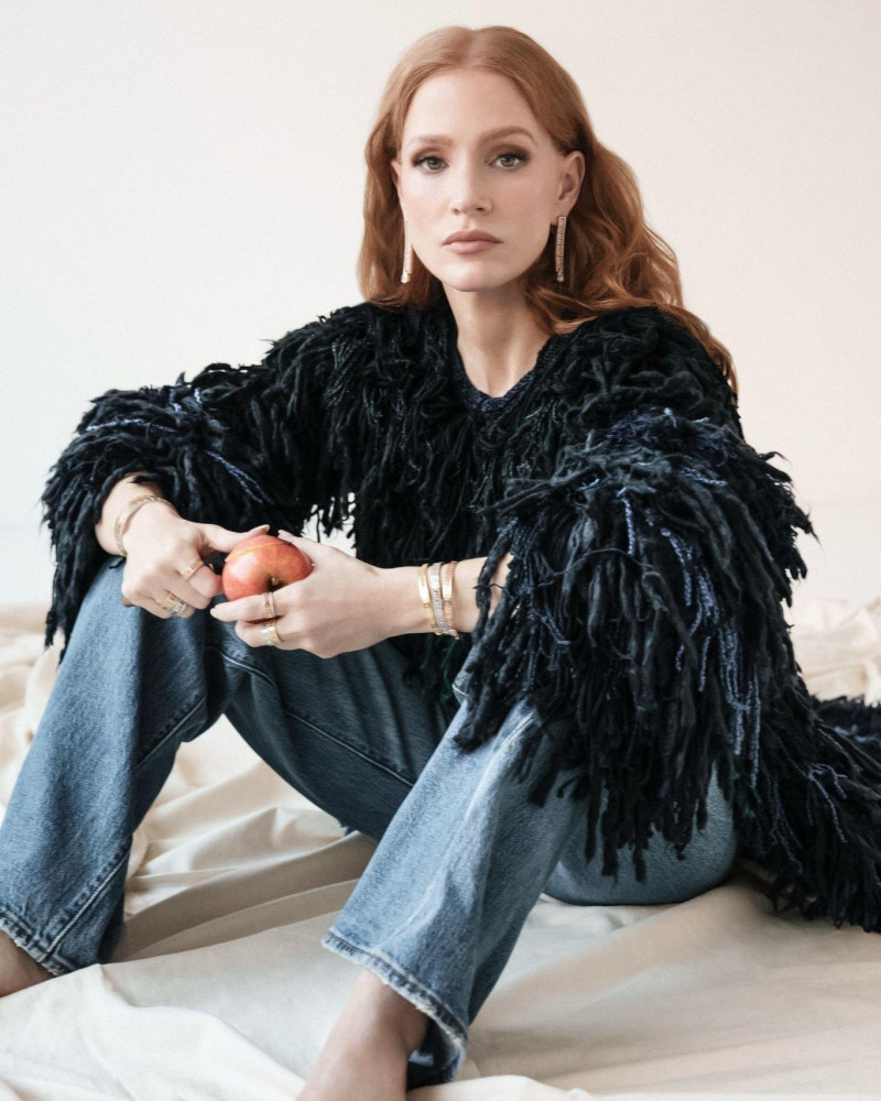 Jessica Chastain, April 2025