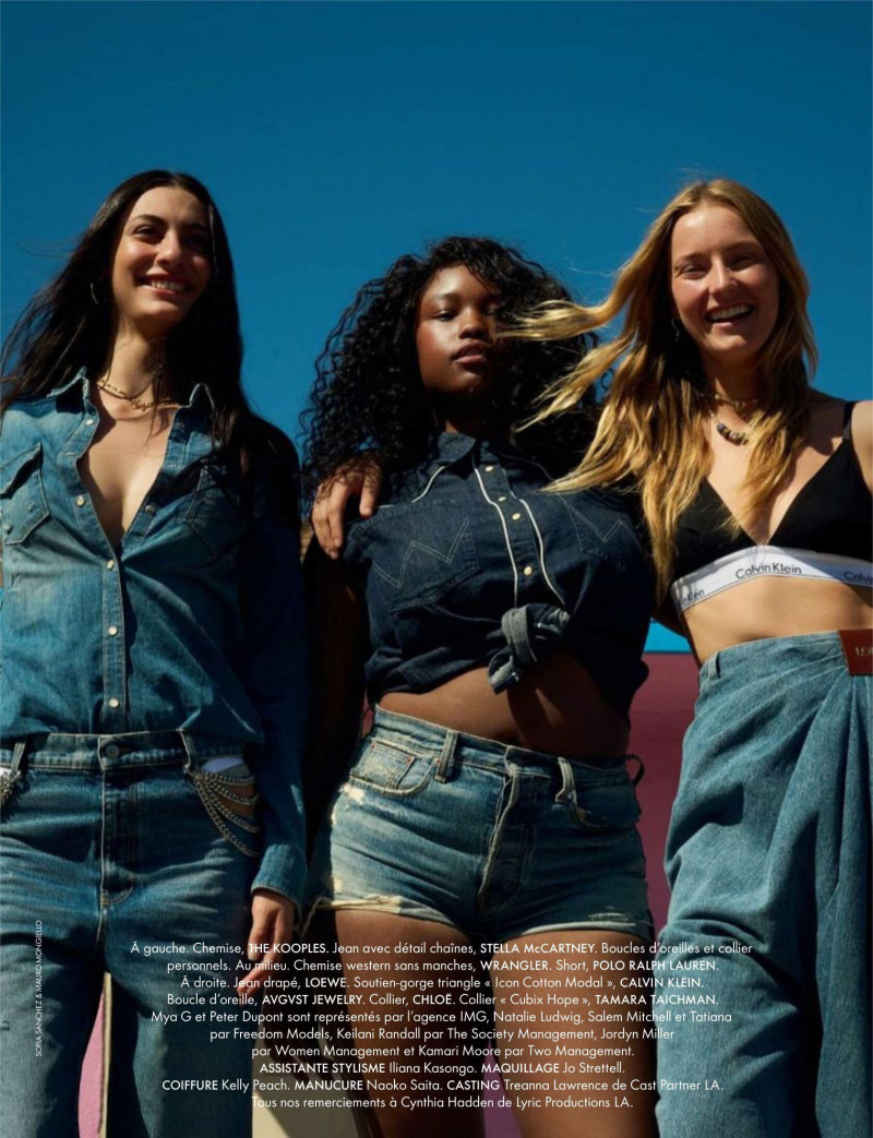 Natalie Ludwig featured in Team Denim, March 2025