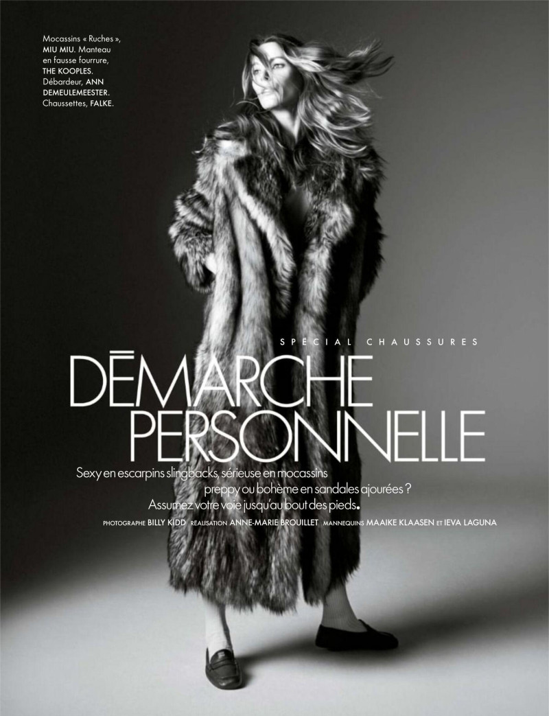Maaike Klaasen featured in Démarche Personnelle, April 2025