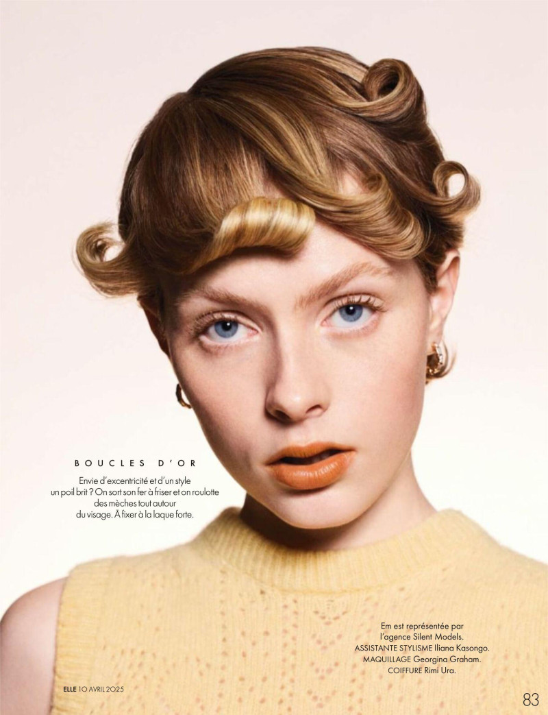 Cheveux courts et idées longues, April 2025