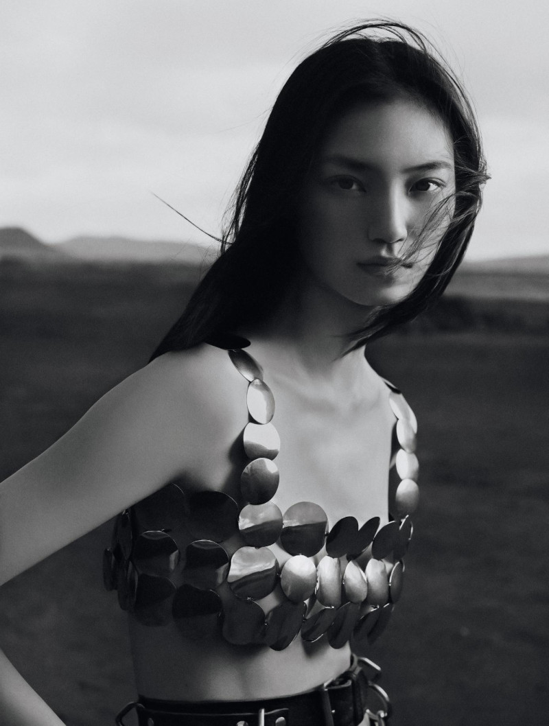 Huijia Chen featured in Echappee Belle, April 2025