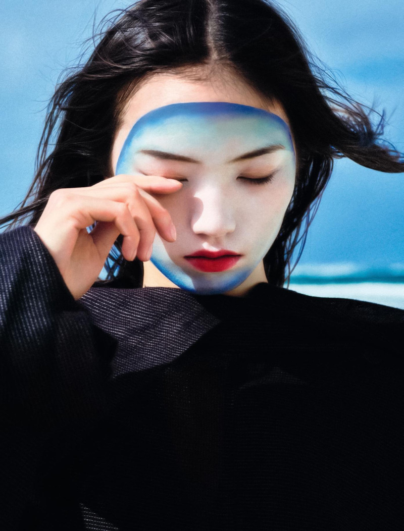 Huijia Chen featured in Echappee Belle, April 2025