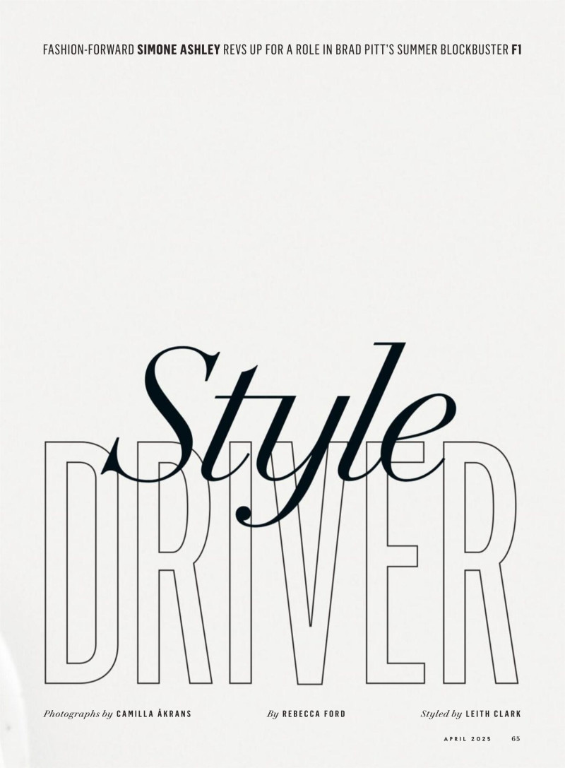 Style Driver, April 2025