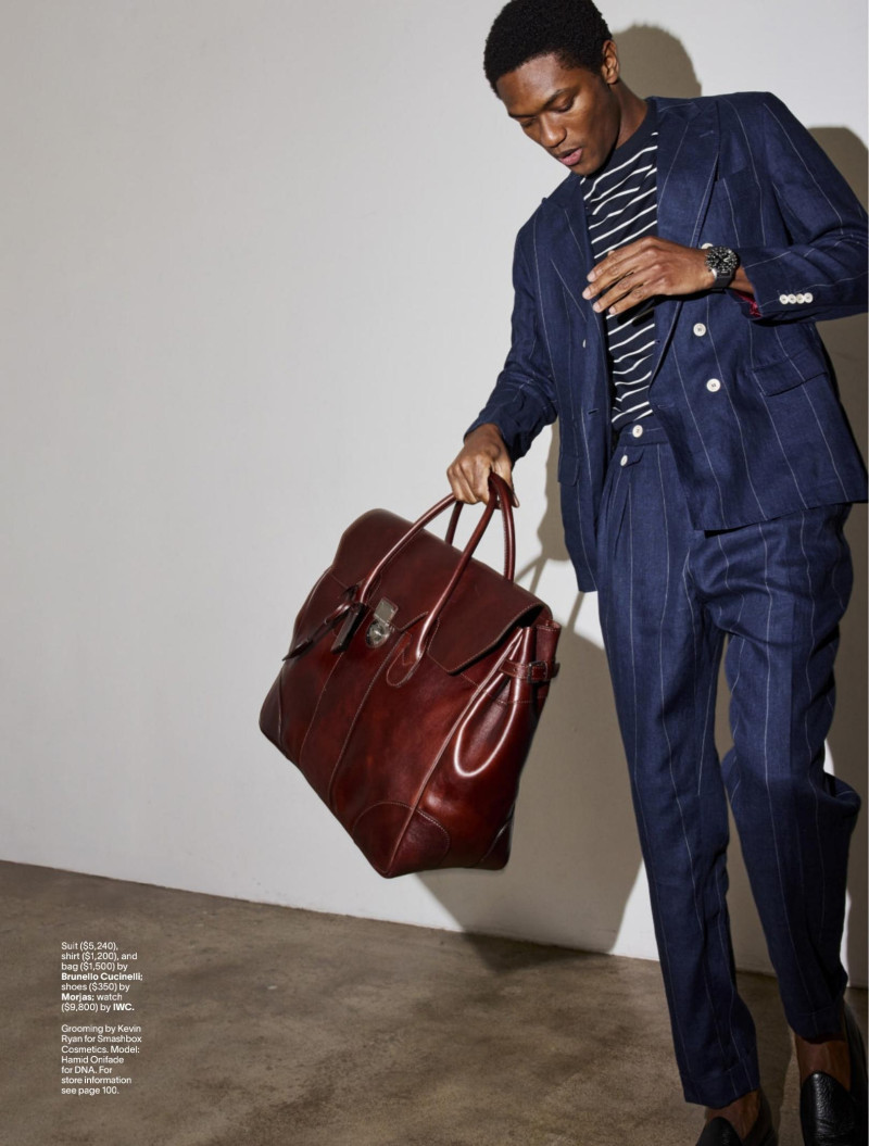 Hamid Onifade featured in Never Check, April 2025