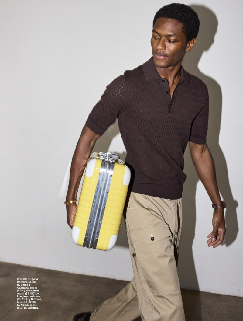 Hamid Onifade featured in Never Check, April 2025