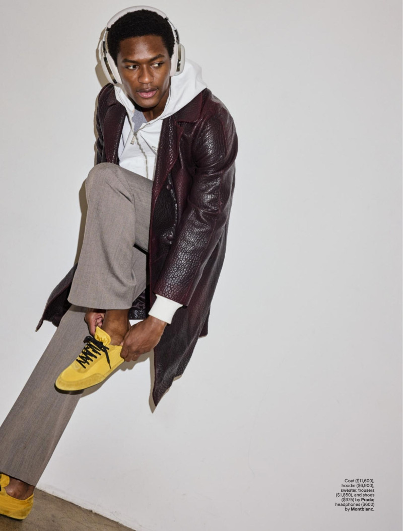 Hamid Onifade featured in Never Check, April 2025
