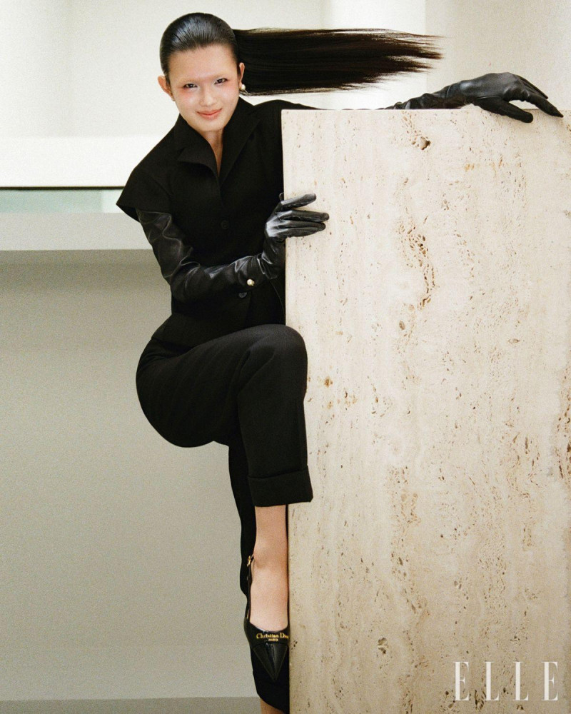 Luo Yi featured in Dior, April 2025