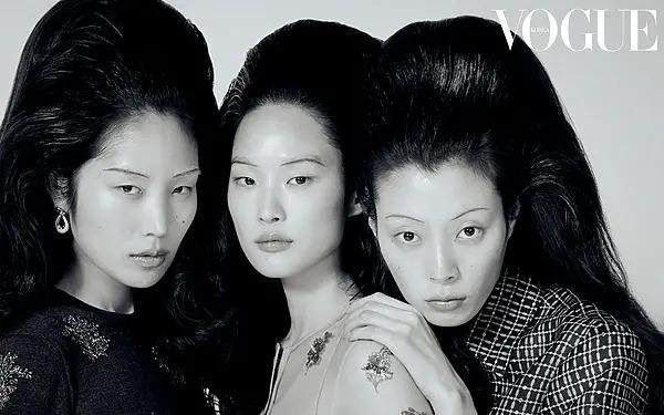 Yoonmi Sun featured in Sun Yoon-mi, Joan Park, And Kim Do-hyun, Elegant Fendi Women, March 2025