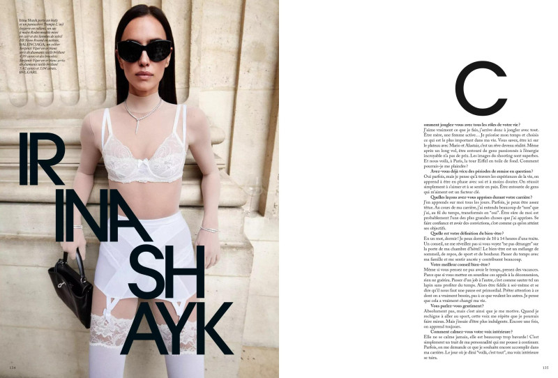 Irina Shayk featured in Goddess Energy, May 2025
