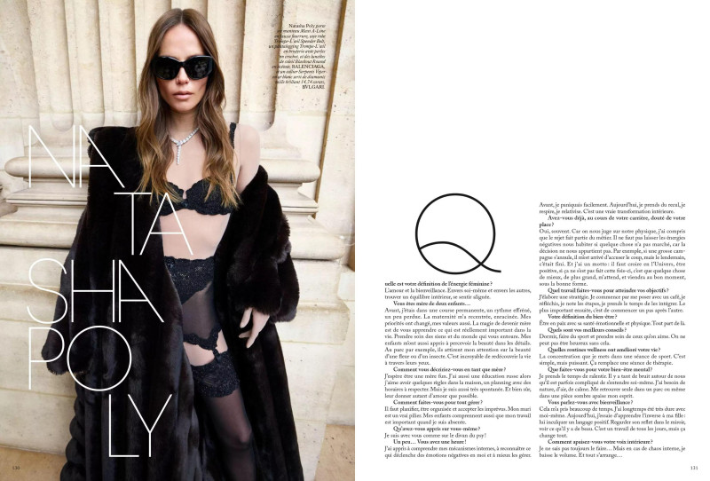 Natasha Poly featured in Goddess Energy, May 2025