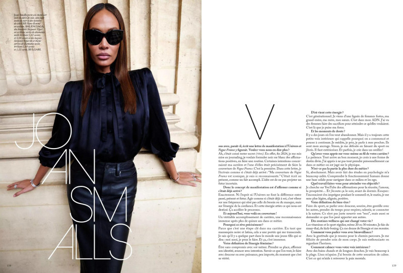 Joan Smalls featured in Goddess Energy, May 2025