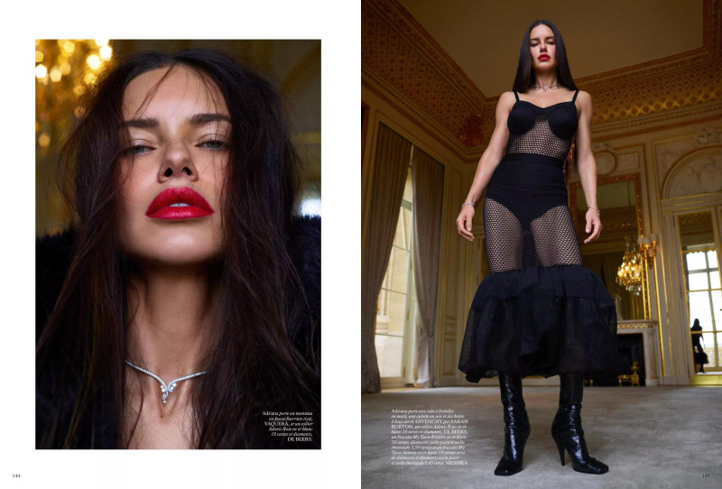 Adriana Lima featured in Goddess Energy, May 2025