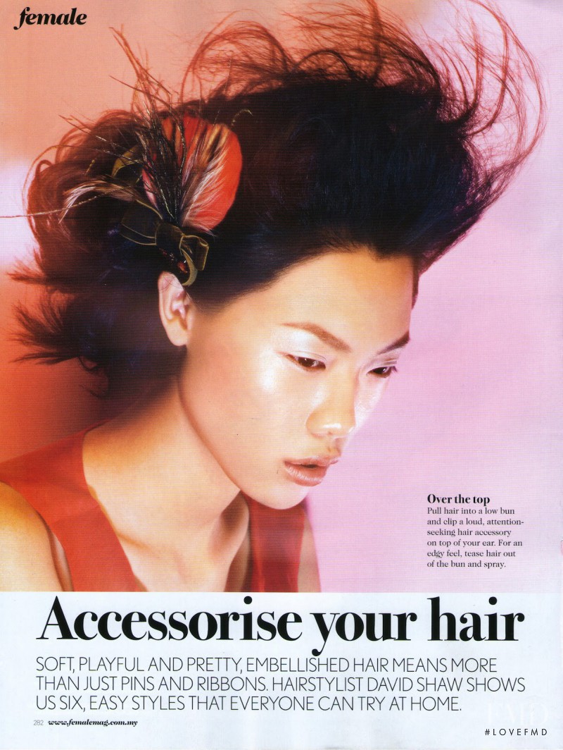 Shir Chong featured in Accessorise Your Hair, June 2012