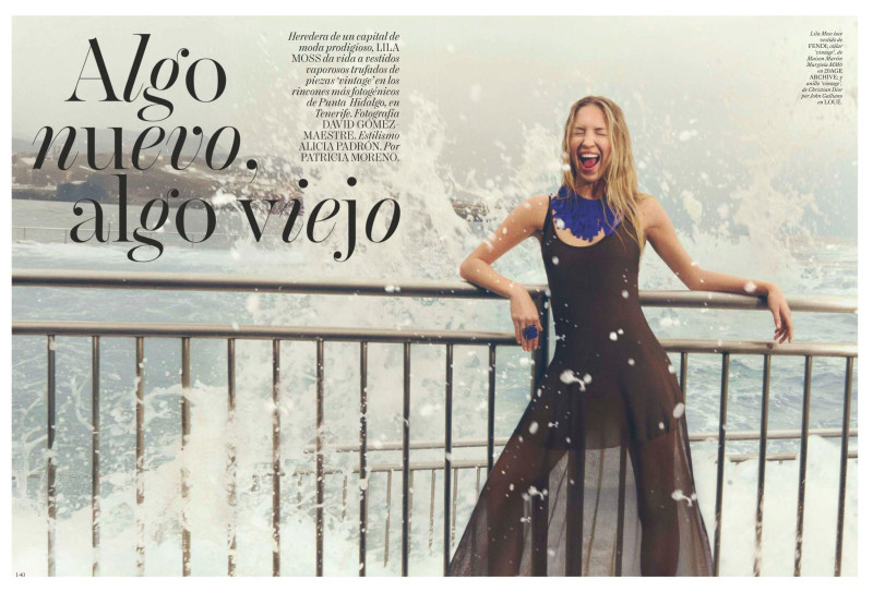 Lila Grace Moss featured in Algo Nuevo, Algo Viejo, April 2025