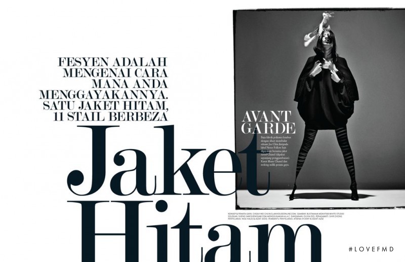 Shir Chong featured in Jacket Hitam, July 2012