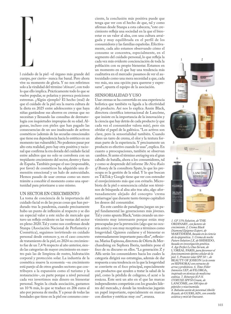 Greta Elisa Hofer featured in Y El Skincare Se Hizo Autocuidado, April 2025