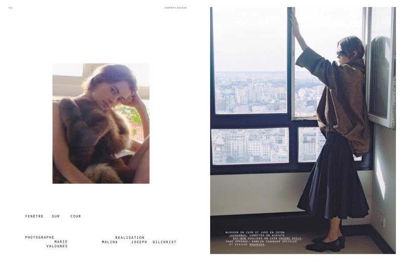 Dana Smith featured in Fenetre Sur Cour, May 2025