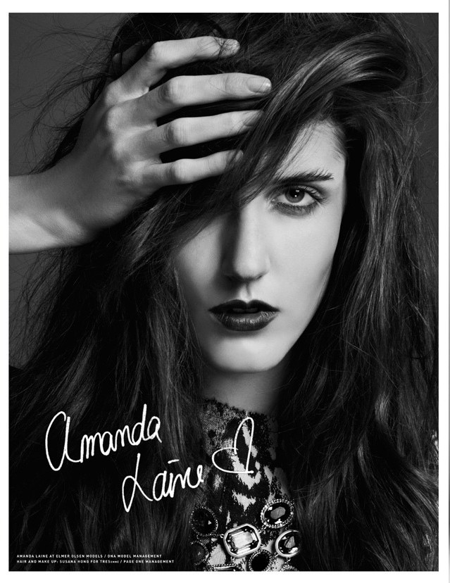 Amanda Laine featured in Perfect Impressions, December 2010