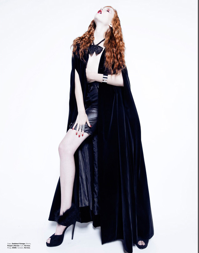 Elise Hélène Gatschene featured in A Private Affair, September 2010