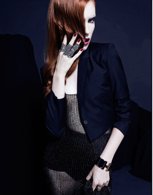 Elise Hélène Gatschene featured in A Private Affair, September 2010