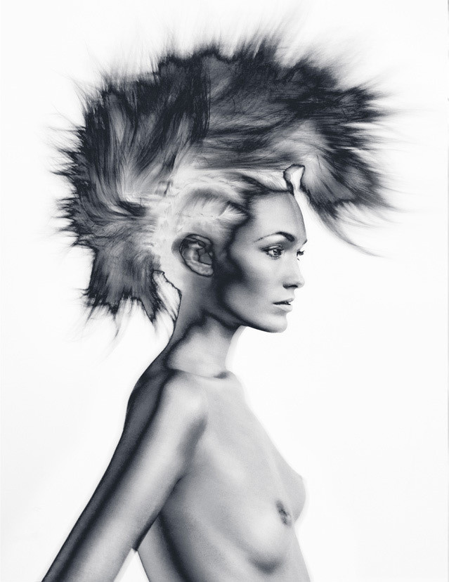 Fanny Fournier featured in The Bigger The Hair The Closer To God, December 2010