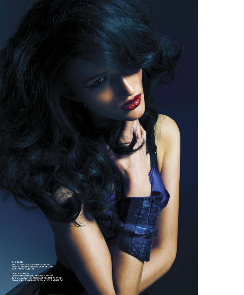 Tara Gill featured in Black Lillith, September 2011