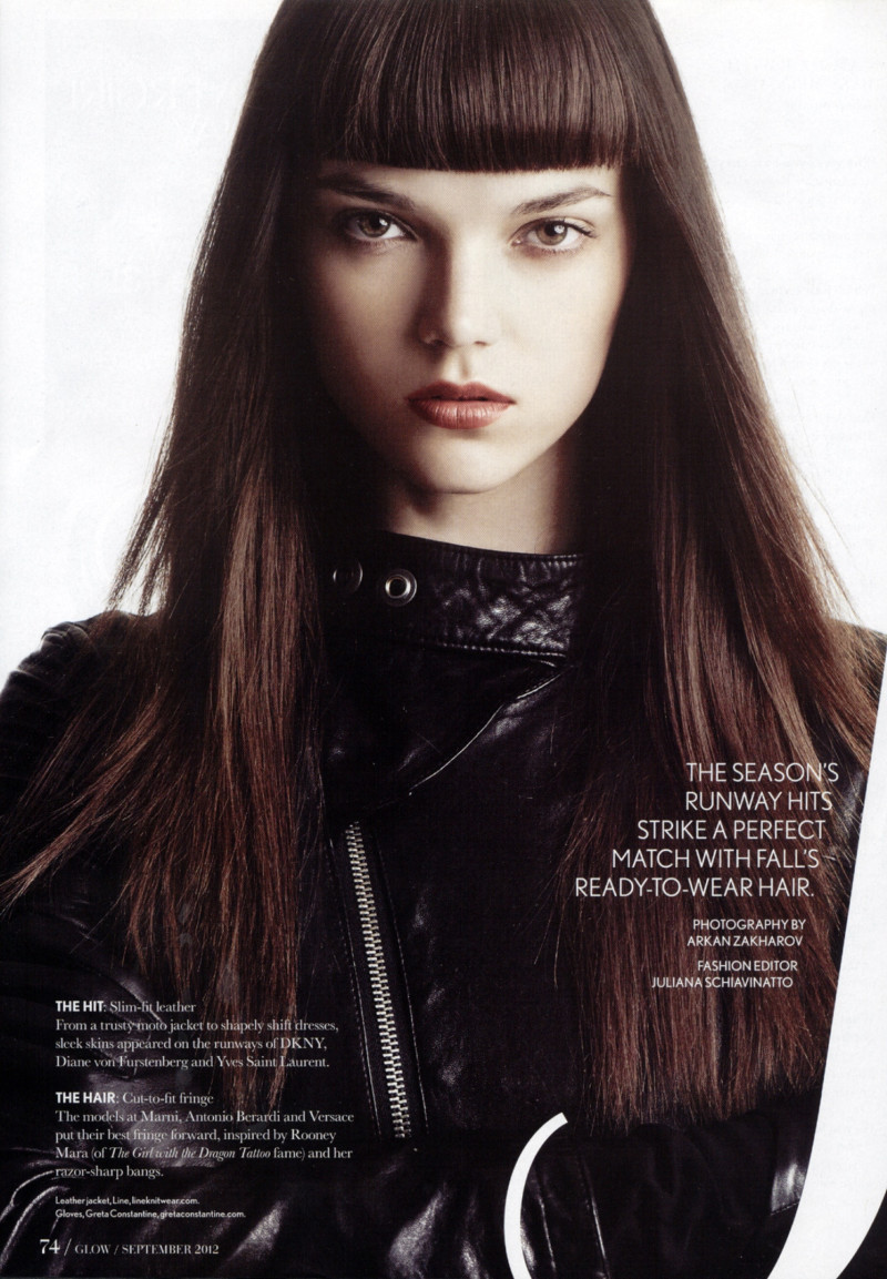 Jenna Earle featured in All Style File, September 2012