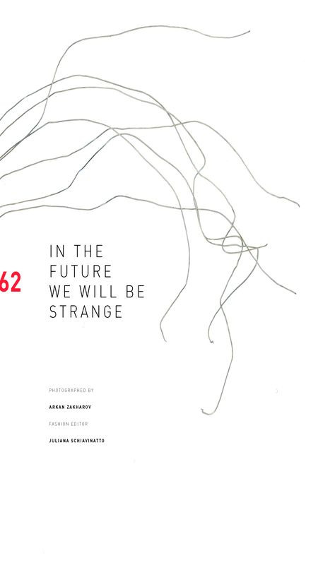Alison Nix featured in In The Future We Will Be Strange, June 2012