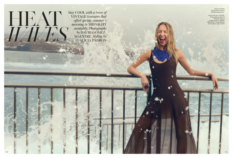 Lila Grace Moss featured in Heat Waves, May 2025