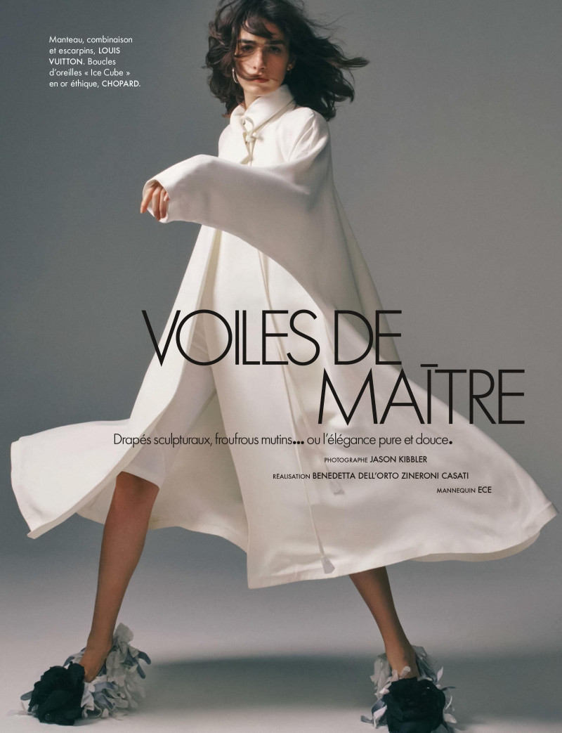 Ece Bicak featured in Voiles De Maître, May 2025