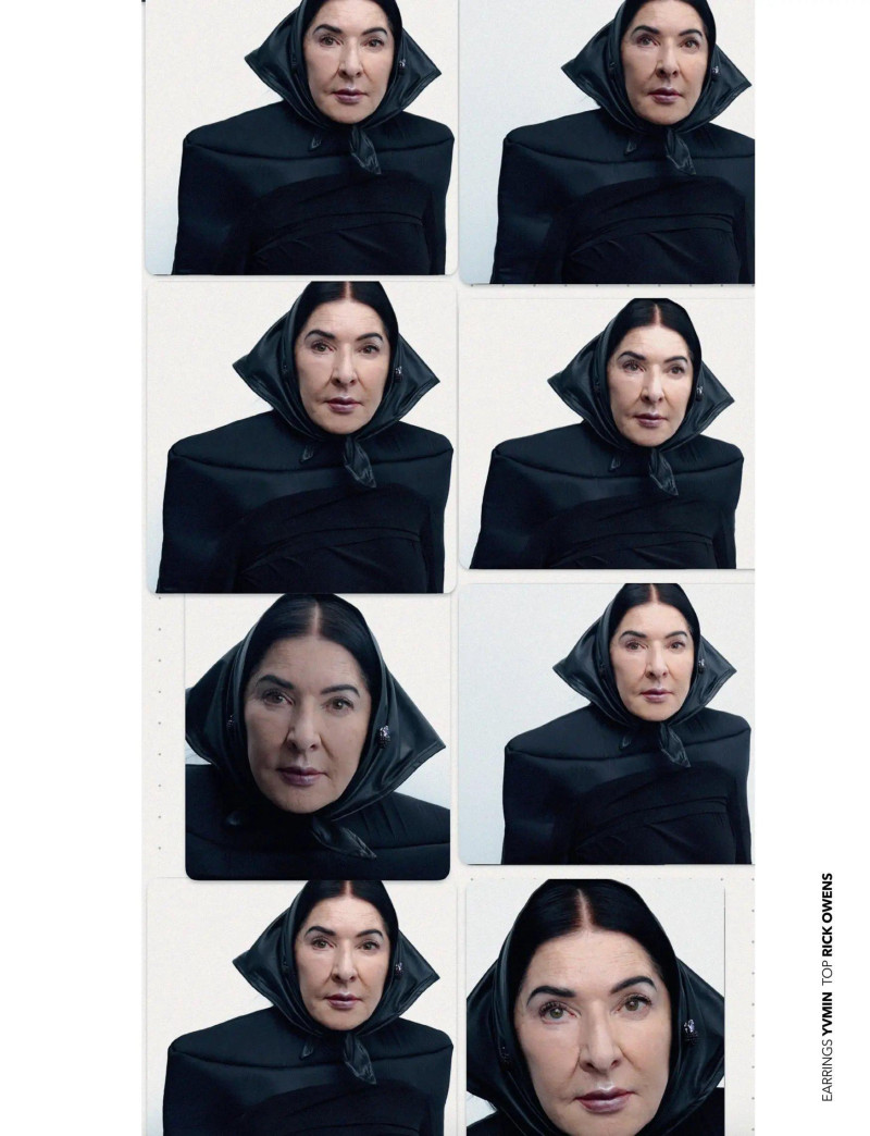 Marina Abramovic, March 2025