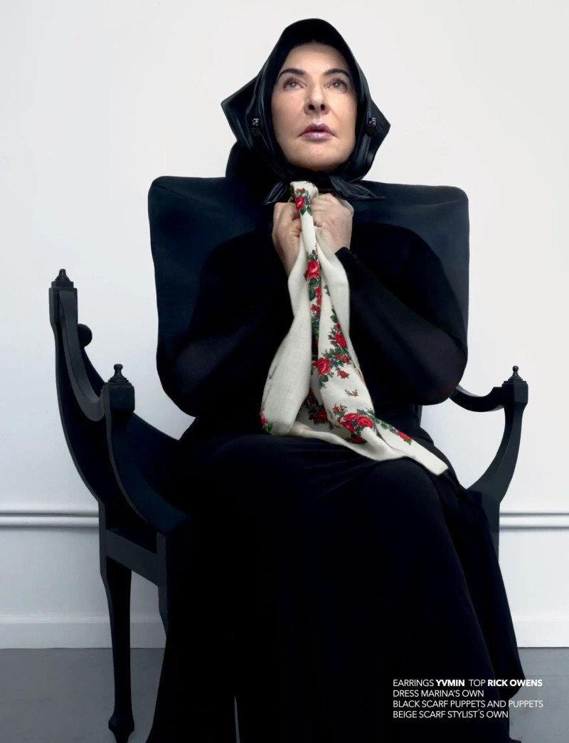Marina Abramovic, March 2025