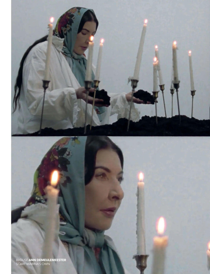 Marina Abramovic, March 2025