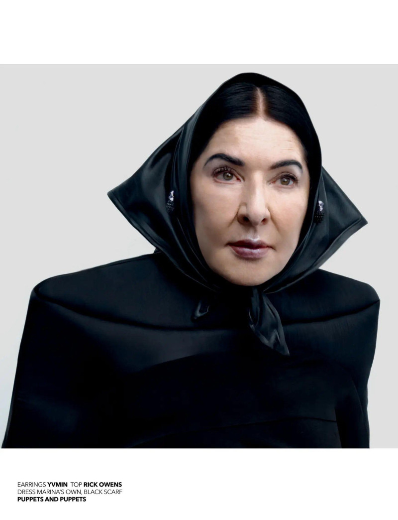 Marina Abramovic, March 2025
