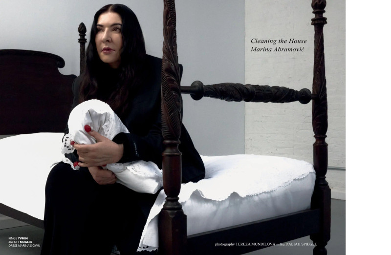 Marina Abramovic, March 2025