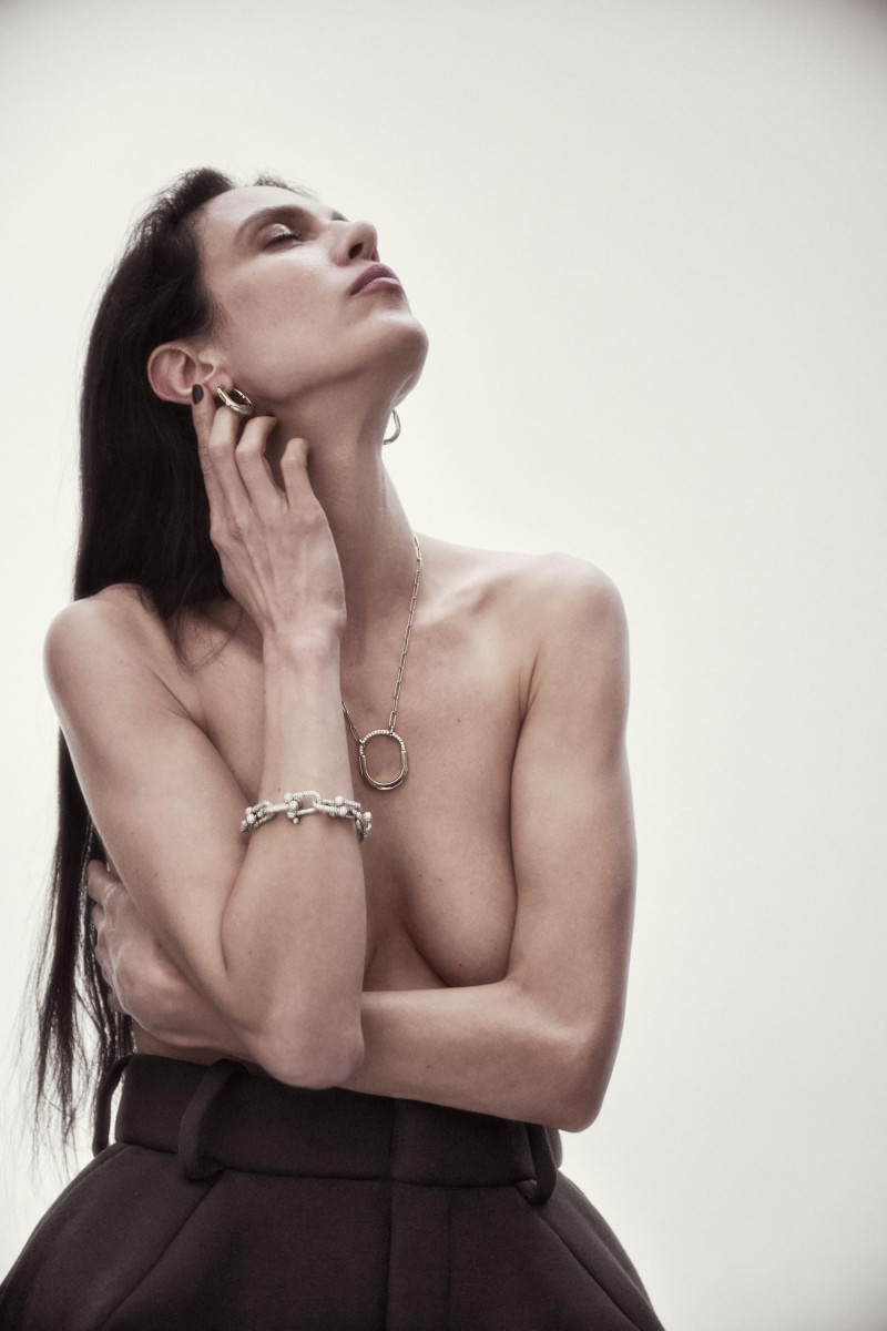 Aymeline Valade featured in Tiffany & Co, April 2025