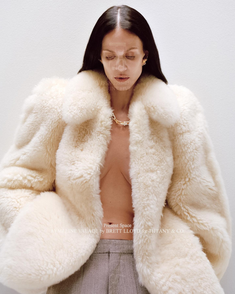 Aymeline Valade featured in Tiffany & Co, April 2025