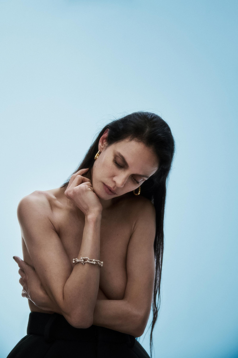 Aymeline Valade featured in Tiffany & Co, April 2025