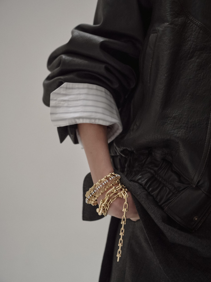 Aymeline Valade featured in Tiffany & Co, April 2025