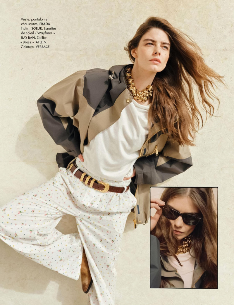 Merlijne Schorren featured in Heureux Mélanges, May 2025