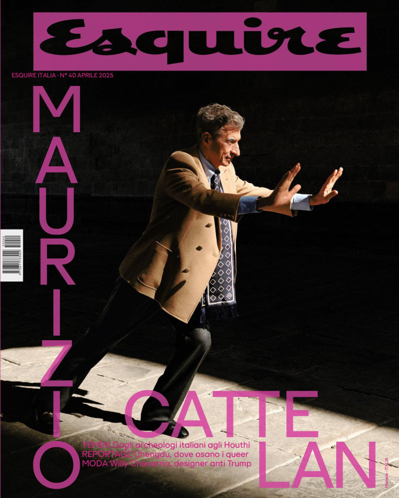Maurizio Cattelan, April 2025