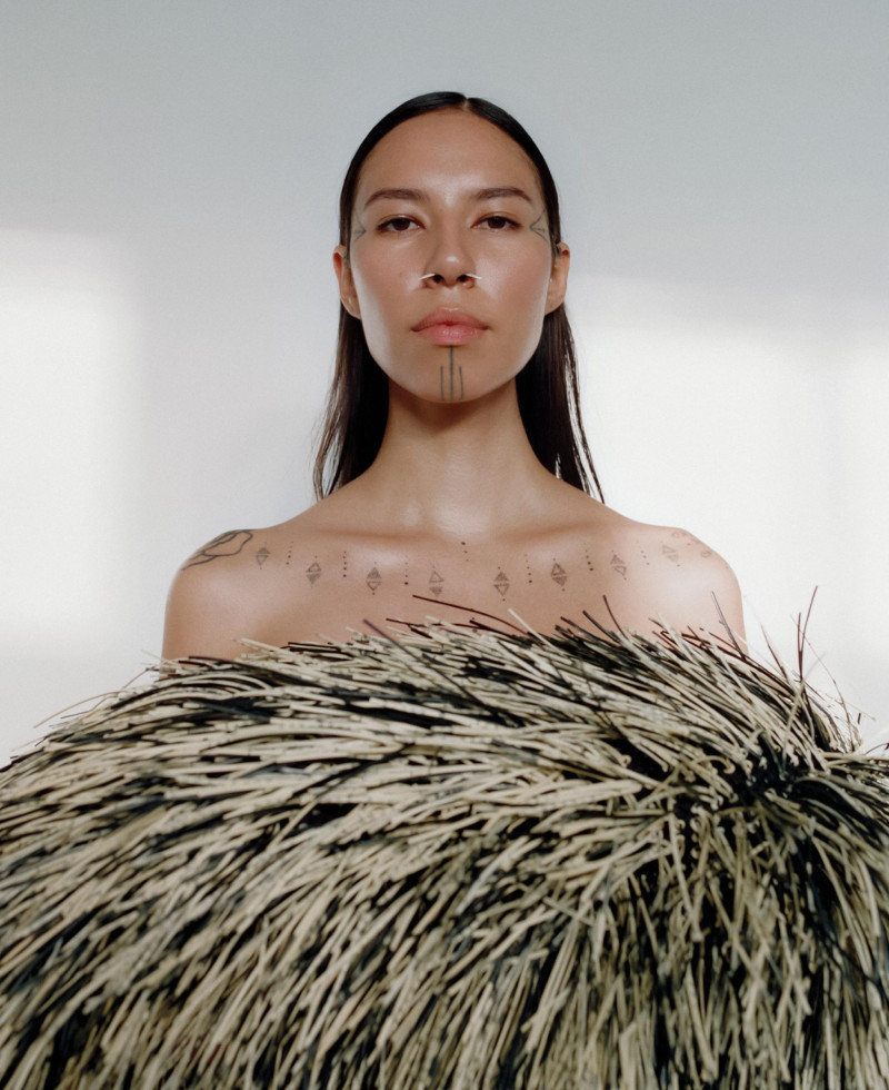 Quannah Rose Chasinghorse-Potts featured in Quannah Chasinghorse, April 2025