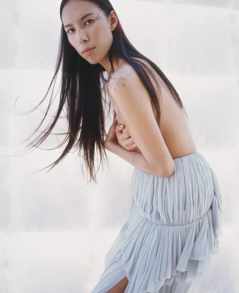 Quannah Rose Chasinghorse-Potts featured in Quannah Chasinghorse, April 2025