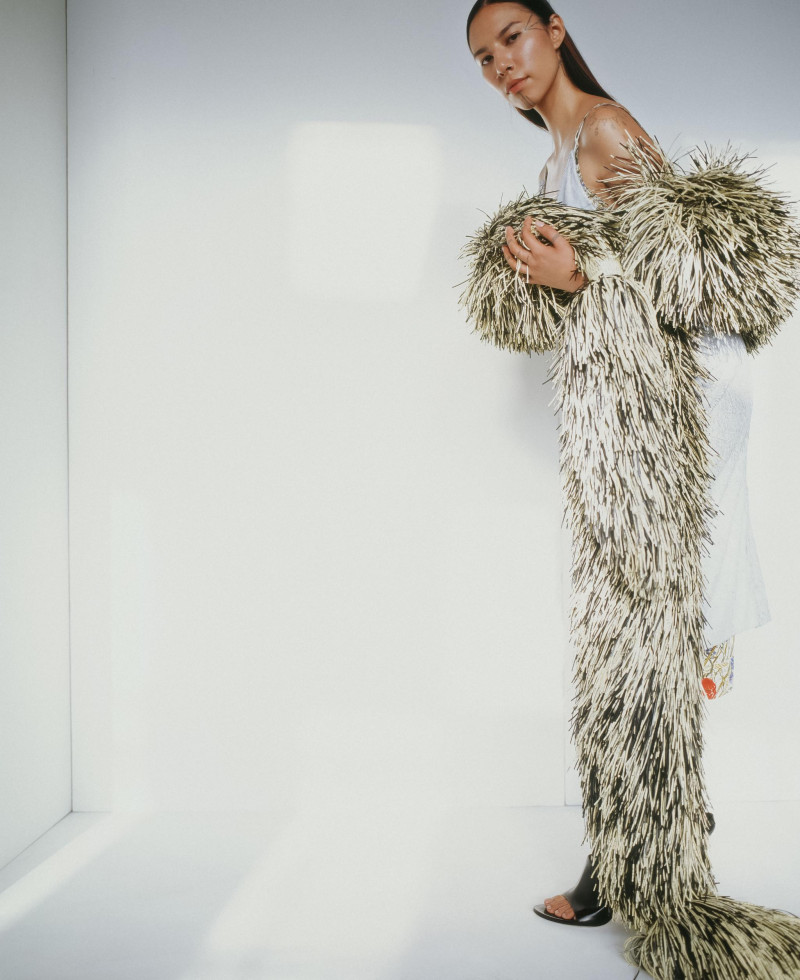 Quannah Rose Chasinghorse-Potts featured in Quannah Chasinghorse, April 2025