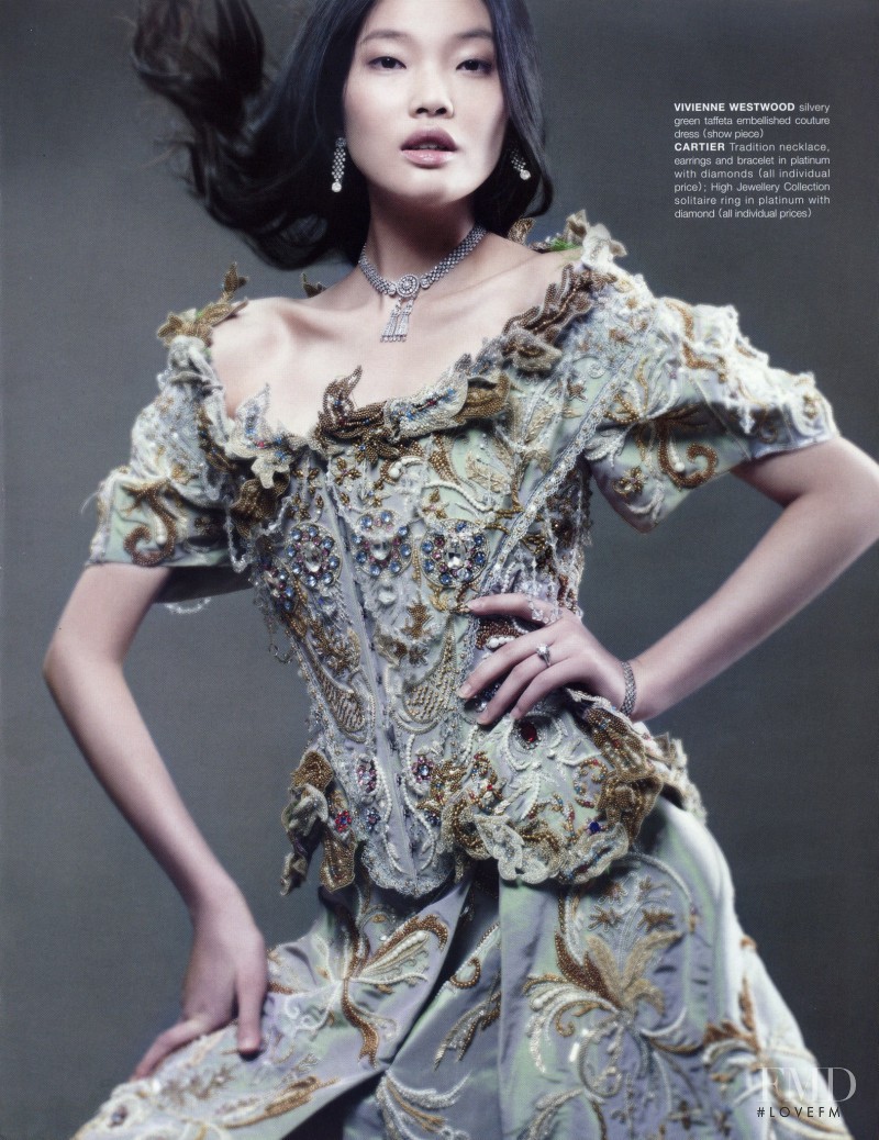 Chen Lin featured in Bijoux, November 2012