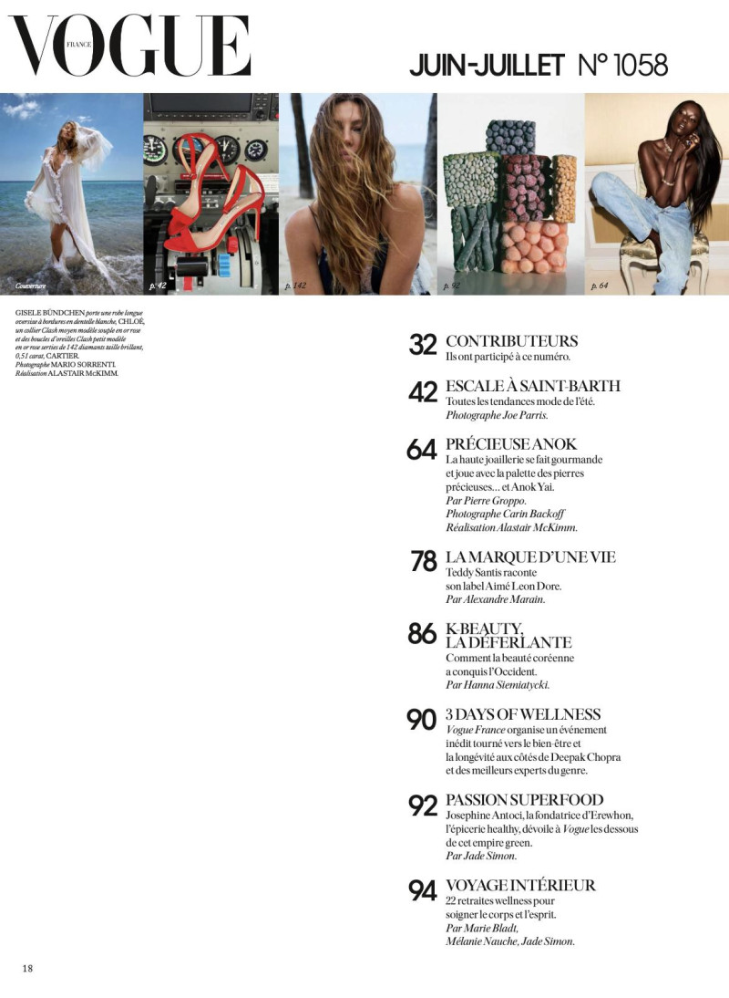 Gisele Bundchen featured in Gisele, June 2025