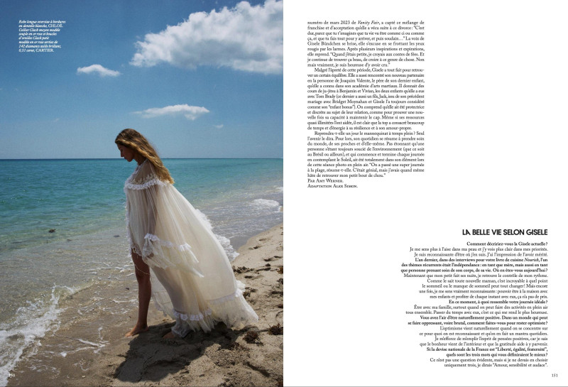 Gisele Bundchen featured in Gisele, June 2025