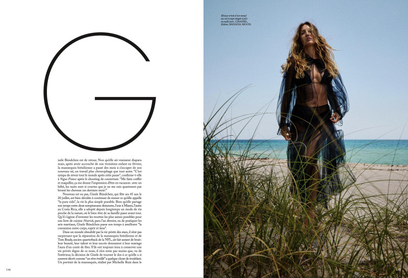 Gisele Bundchen featured in Gisele, June 2025