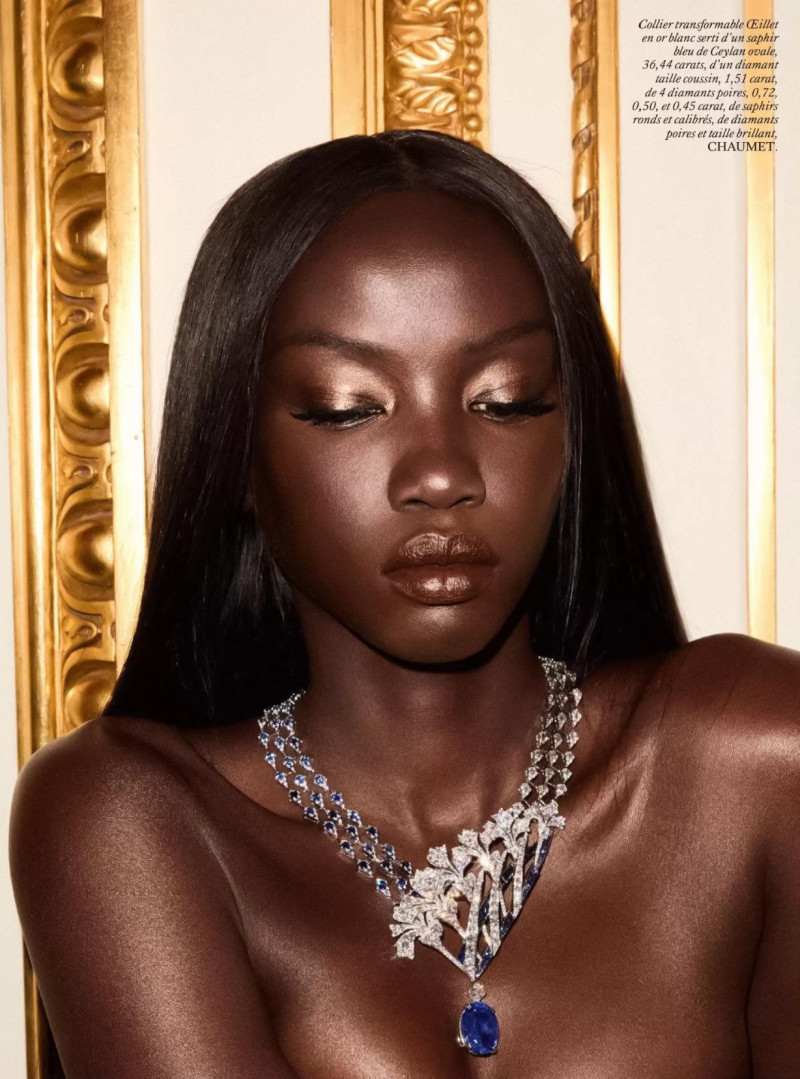 Anok Yai featured in Précieuse Anok, June 2025
