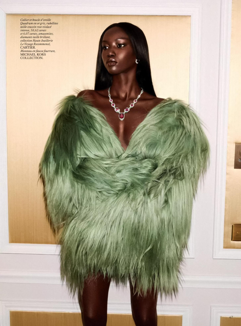 Anok Yai featured in Précieuse Anok, June 2025
